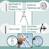 image:imageMr Pen Metal Protractor and Metal Compass Set Compass for Geometry  Geometry Set Compasses Protractor and Compass Protractor for Geometry Drawing Compass Math Compass Math Compass
