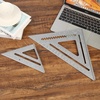 image:imageMr Pen Metal Square Ruler 7 Inch Aluminum Rafter Square  Carpenters Square Tool Carpentry SquaresSilver