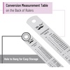 image:imageMr Pen Metal Straight Edge Ruler 4 pcs 6 8 12 14 Black  Stainless Steel Ruler Set Imperial amp Metric Measurements for Drawing Home Office EngineeringSilver