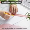image:imageMr Pen Metal Straight Edge Ruler 4 pcs 6 8 12 14 Black  Stainless Steel Ruler Set Imperial amp Metric Measurements for Drawing Home Office EngineeringRose Gold