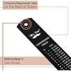 image:imageMr Pen Metal Straight Edge Ruler 4 pcs 6 8 12 14 Black  Stainless Steel Ruler Set Imperial amp Metric Measurements for Drawing Home Office EngineeringBlack