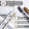 image:imageMr Pen Metallic Paint Markers 6 Pack Silver Paint Marker Gold Ink Pen  Silver Markers Permanent Metallic Gold Metallic MarkerGold