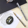 image:imageMr Pen Metallic Paint Markers 6 Pack Silver Paint Marker Gold Ink Pen  Silver Markers Permanent Metallic Gold Metallic MarkerSilver and Gold