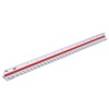 image:imageMr Pen Metric Engineer Scale Ruler Ruler 12 Aluminum Scale Ruler Triangular Scale Scale Ruler for Blueprint Triangle Ruler Metric Engineering Drafting Ruler