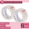 image:imageMr Pen Packing Tape 8 Pack 2 Inch Wide 60 Yards Clear  Heavy Duty Packing Tape for Shipping Packaging Moving and Storage2 Wide  60 Yards  19 mil Pack of 2