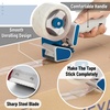 image:imageMr Pen Packing Tape Dispenser Gun 2Inch Blue 4 Pack with 4 Rolls Tape  Heavy Duty Packing Tape with Dispenser for Mailing Moving Boxes and PackagingBlue