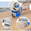 image:imageMr Pen Packing Tape Dispenser Gun 2Inch Blue 4 Pack with 4 Rolls Tape  Heavy Duty Packing Tape with Dispenser for Mailing Moving Boxes and PackagingBlue