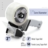 image:imageMr Pen Packing Tape Dispenser Gun 2Inch Blue 4 Pack with 4 Rolls Tape  Heavy Duty Packing Tape with Dispenser for Mailing Moving Boxes and PackagingBlack