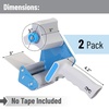 image:imageMr Pen Packing Tape Dispenser Gun 3Inch  Heavy Duty Packing Tape with Dispenser 3 inch Packaging Tape Gun Clear Packing Tape Tape Gun for Packing BoxesBlue