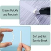 image:imageMr Pen Pen Style Eraser Set 2 Pack Square amp Round Tip  Precision Pencil Erasers Retractable Silver Eraser Pens for Drawing Sketching Detail Correction Office amp School Supplies
