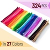 image:imageMr Pen Pipe Cleaners 324 pcs 27 Colors Chenille Stems