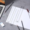 image:imageMr Pen Plastic Ruler 8 Inch 3 Pack EasytoRead Markings  ScratchResistant Design Durable Clear Rulers for Crafting Office amp School School Supplies