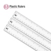 image:imageMr Pen Plastic Ruler 8 Inch 3 Pack EasytoRead Markings  ScratchResistant Design Durable Clear Rulers for Crafting Office amp School School Supplies