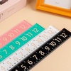 image:imageMr Pen Plastic Rulers with Large Numbers 4 Pack 12 Inch  EasytoRead Markings ScratchResistant Design Durable Ruler for Crafting Office amp School Colorful Rulers for Kids
