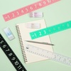 image:imageMr Pen Plastic Rulers with Large Numbers 4 Pack 12 Inch  EasytoRead Markings ScratchResistant Design Durable Ruler for Crafting Office amp School Colorful Rulers for Kids