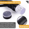 image:imageMr Pen Poster Storage Tube with Strap 2540 Extendable  for Blueprints Art work Maps Posters Documents Portable Durable Round Storage Cases with LidsBlack and Blue