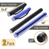 image:imageMr Pen Poster Storage Tube with Strap 2540 Extendable  for Blueprints Art work Maps Posters Documents Portable Durable Round Storage Cases with LidsBlack and Blue