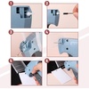 image:imageMr Pen Price Tagging Gun Hangtag Attacher with 1008 Barbs  2 Long Barbs Fasteners and 5 Needles Cream amp Navy Blue Retail Pricing Tag Gun for Stores Consignment Garage Yard SaleRoyal Blue  White
