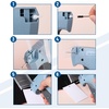 image:imageMr Pen Price Tagging Gun Hangtag Attacher with 1008 Barbs  2 Long Barbs Fasteners and 5 Needles Cream amp Navy Blue Retail Pricing Tag Gun for Stores Consignment Garage Yard SaleCream  Navy Blue