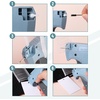 image:imageMr Pen Price Tagging Gun Hangtag Attacher with 1008 Barbs  2 Long Barbs Fasteners and 5 Needles Cream amp Navy Blue Retail Pricing Tag Gun for Stores Consignment Garage Yard SaleRed  White
