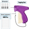 image:imageMr Pen Price Tagging Gun Hangtag Attacher with 1008 Barbs  2 Long Barbs Fasteners and 5 Needles Cream amp Navy Blue Retail Pricing Tag Gun for Stores Consignment Garage Yard SalePurple  White