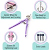 image:imageMr Pen Professional Compass for Geometry Extra Lead  Metal Compass Drawing Tool for Students Drafting and Engineering Technical Drawings Circles and Geometry ProjectsPurple