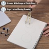 image:imageMr Pen Professional Compass for Geometry Extra Lead  Metal Compass Drawing Tool for Students Drafting and Engineering Technical Drawings Circles and Geometry ProjectsGold