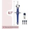 image:imageMr Pen Professional Compass for Geometry Extra Lead  Metal Compass Drawing Tool for Students Drafting and Engineering Technical Drawings Circles and Geometry ProjectsBlue