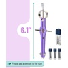 image:imageMr Pen Professional Compass for Geometry Extra Lead  Metal Compass Drawing Tool for Students Drafting and Engineering Technical Drawings Circles and Geometry ProjectsPurple