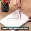 image:imageMr Pen Professional Compass for Geometry Extra Lead  Metal Compass Drawing Tool for Students Drafting and Engineering Technical Drawings Circles and Geometry ProjectsPink