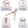 image:imageMr Pen Professional Compass for Geometry Extra Lead  Metal Compass Drawing Tool for Students Drafting and Engineering Technical Drawings Circles and Geometry ProjectsRose Gold