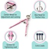 image:imageMr Pen Professional Compass for Geometry Extra Lead  Metal Compass Drawing Tool for Students Drafting and Engineering Technical Drawings Circles and Geometry ProjectsPink