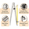 image:imageMr Pen Professional Compass for Woodworking Compass with Wing8 Inch