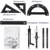 image:imageMr Pen Professional Geometry Set 15 pcs Drafting Tools with Protractor  Compass Metal Ruler Triangles Pens amp Pencils Complete Geometry amp Drafting Kit for Architects Engineers amp StudentsBlack