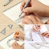 image:imageMr Pen Professional Geometry Set 15 pcs Drafting Tools with Protractor  Compass Metal Ruler Triangles Pens amp Pencils Complete Geometry amp Drafting Kit for Architects Engineers amp StudentsSilver