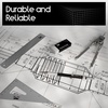 image:imageMr Pen Professional Geometry Set 17 pcs Metal Compass  Mechanical Pencils Rulers Protractor amp Set Squares Lead Refills Extra Screws amp Needles Drafting Kit for Math