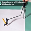 image:imageMr Pen Professional Metal Compass Set 7 pcs  Precision Drafting Compass with Extension Leg Pencil Holder Extra Lead amp Needles Geometry Tool for Drawing Circles MathCompass with Wheel and Lock