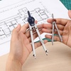 image:imageMr Pen Professional Metal Compass Set 7 pcs  Precision Drafting Compass with Extension Leg Pencil Holder Extra Lead amp Needles Geometry Tool for Drawing Circles Math7 pcs Geometry Tool Set