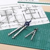 image:imageMr Pen Professional Metal Compass Set 7 pcs  Precision Drafting Compass with Extension Leg Pencil Holder Extra Lead amp Needles Geometry Tool for Drawing Circles Math7 pcs Geometry Tool Set