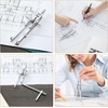 image:imageMr Pen Professional Metal Compass with Wheel  Lock and Extension Bar for Geometry Drafting Math Drawing Compass for Geometry Tool for Drawing Circles Drawing Compass