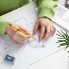 image:imageMr Pen Protractor Set 4 3 Pack  Clear Plastic Protractors for Measuring Angles 180 Small Protractor for Students School Math Geometry24 Pcs