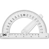 image:imageMr Pen Protractor Set 4 3 Pack  Clear Plastic Protractors for Measuring Angles 180 Small Protractor for Students School Math Geometry3 Pcs