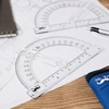 image:imageMr Pen Protractor Set 4 3 Pack  Clear Plastic Protractors for Measuring Angles 180 Small Protractor for Students School Math Geometry3 Pcs