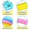 image:imageMr Pen Protractor Set 4 3 Pack  Clear Plastic Protractors for Measuring Angles 180 Small Protractor for Students School Math Geometry3 Pcs