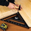 image:imageMr Pen Rafter Square 12 Inch Black Aluminum Alloy 12 Inch  Triangle Ruler for Roofing Framing Woodworking and Accurate Angle Layouts