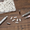 image:imageMr Pen Refill Eraser for Mr Pen Mechanical Pencils 120 pcs  NOT Universal Please Pay Attention to The Size Mechanical Pencil Eraser Refills Erasers for Mechanical Pencils