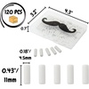 image:imageMr Pen Refill Eraser for Mr Pen Mechanical Pencils 120 pcs  NOT Universal Please Pay Attention to The Size Mechanical Pencil Eraser Refills Erasers for Mechanical Pencils