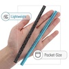 image:imageMr Pen Small Architectural Scale Ruler Aluminium 6 Inch 2 Pack  Black and Blue Pocket Size Ruler Triangle Ruler Metal Ruler Set Architect Scale Ruler for BlueprintsC Black  Blue