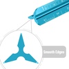 image:imageMr Pen Small Architectural Scale Ruler Aluminium 6 Inch 2 Pack  Black and Blue Pocket Size Ruler Triangle Ruler Metal Ruler Set Architect Scale Ruler for BlueprintsC Black  Blue