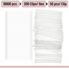 image:imageMr Pen Standard Tagging Gun Fasteners 2 Inch 10000 pcs White  Tag Gun RefillsWhite